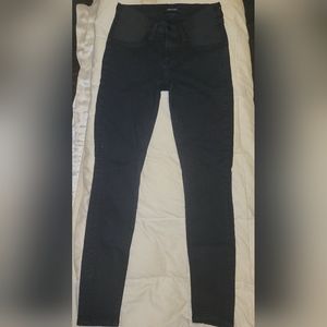 J. Brand Maternity black skinny jeans